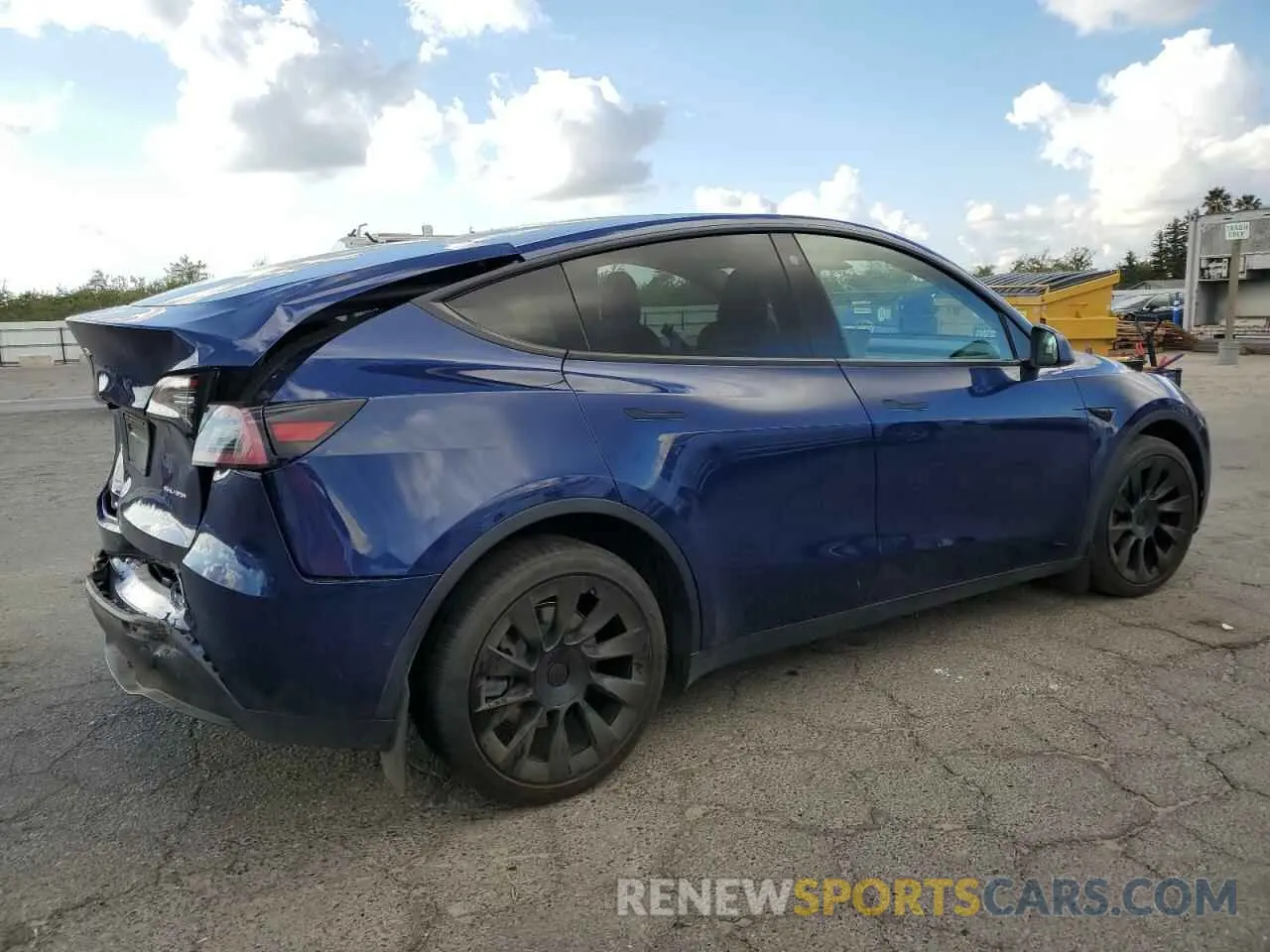 3 Photograph of a damaged car 7SAYGDEE6NF386736 TESLA MODEL Y 2022