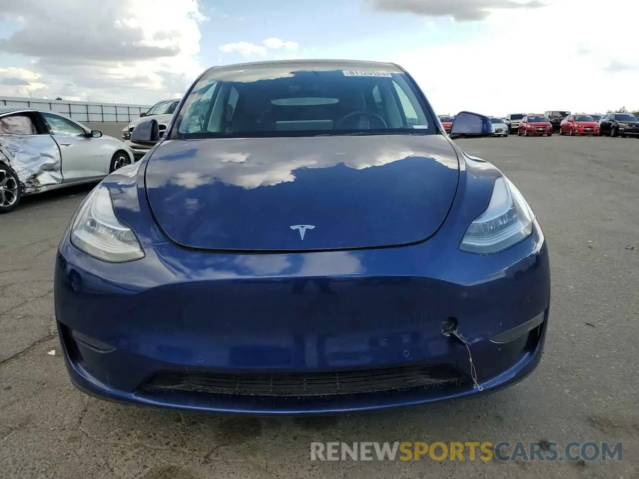 5 Photograph of a damaged car 7SAYGDEE6NF386736 TESLA MODEL Y 2022