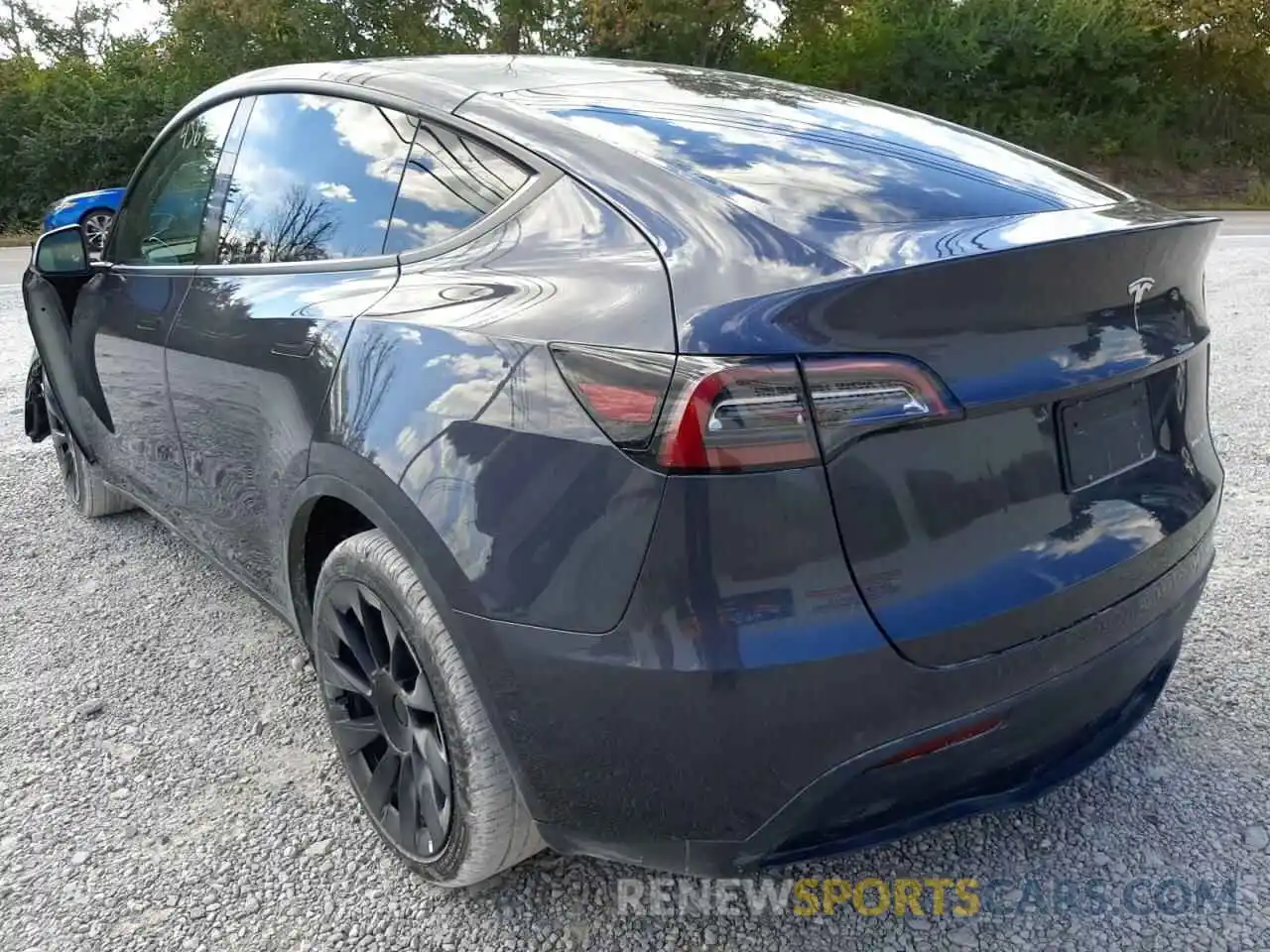 3 Photograph of a damaged car 7SAYGDEE6NF387014 TESLA MODEL Y 2022