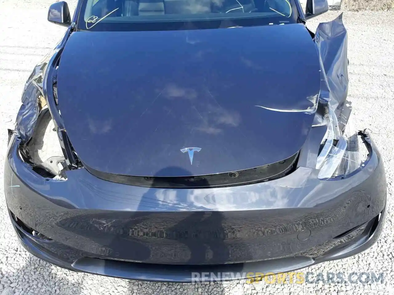 9 Photograph of a damaged car 7SAYGDEE6NF387014 TESLA MODEL Y 2022