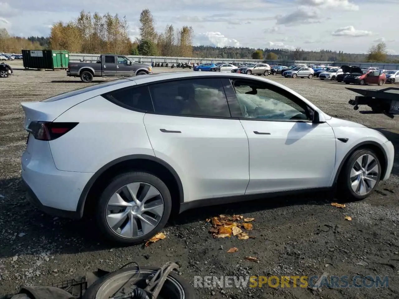 3 Photograph of a damaged car 7SAYGDEE6NF408976 TESLA MODEL Y 2022