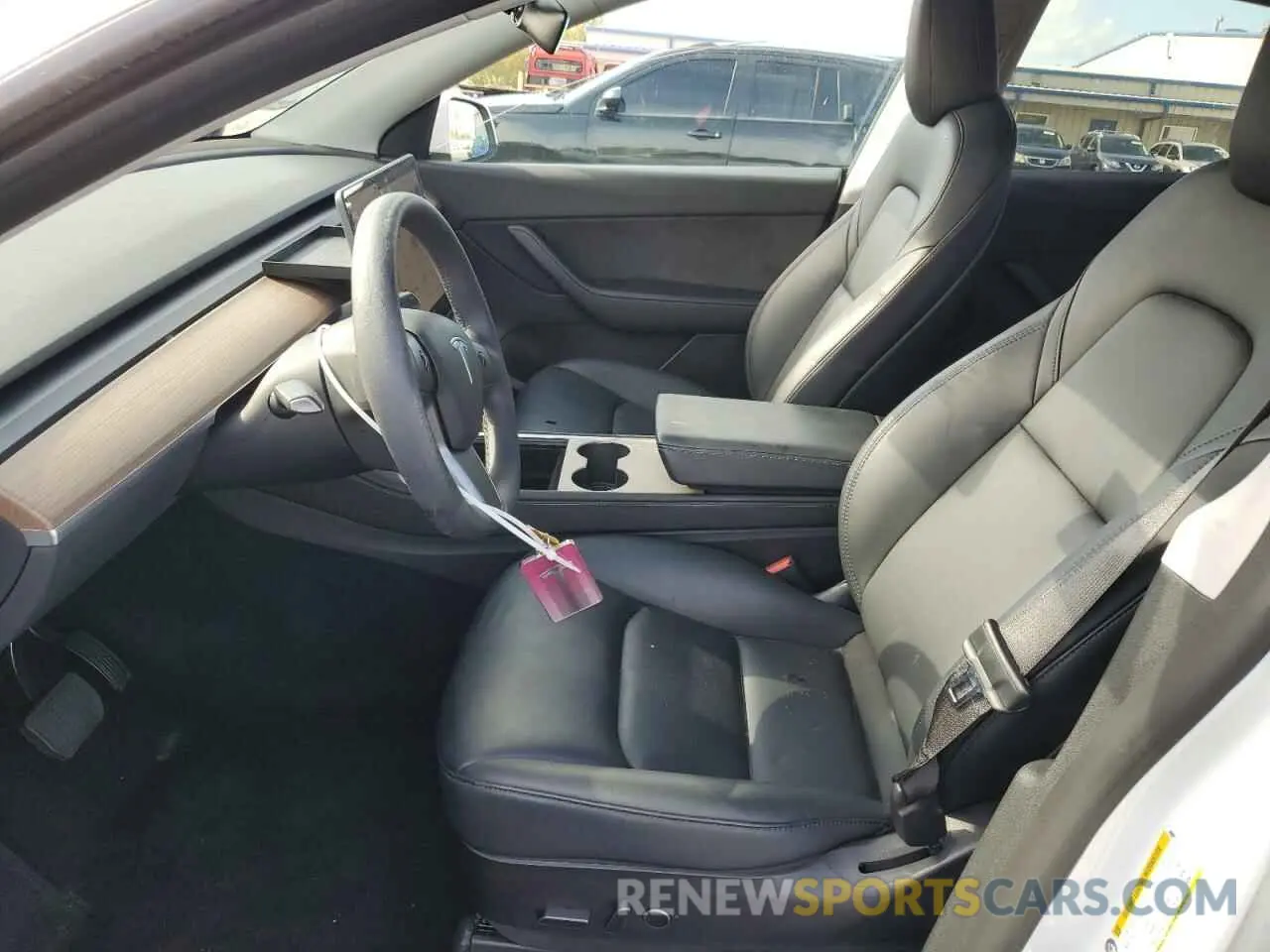 7 Photograph of a damaged car 7SAYGDEE6NF408976 TESLA MODEL Y 2022