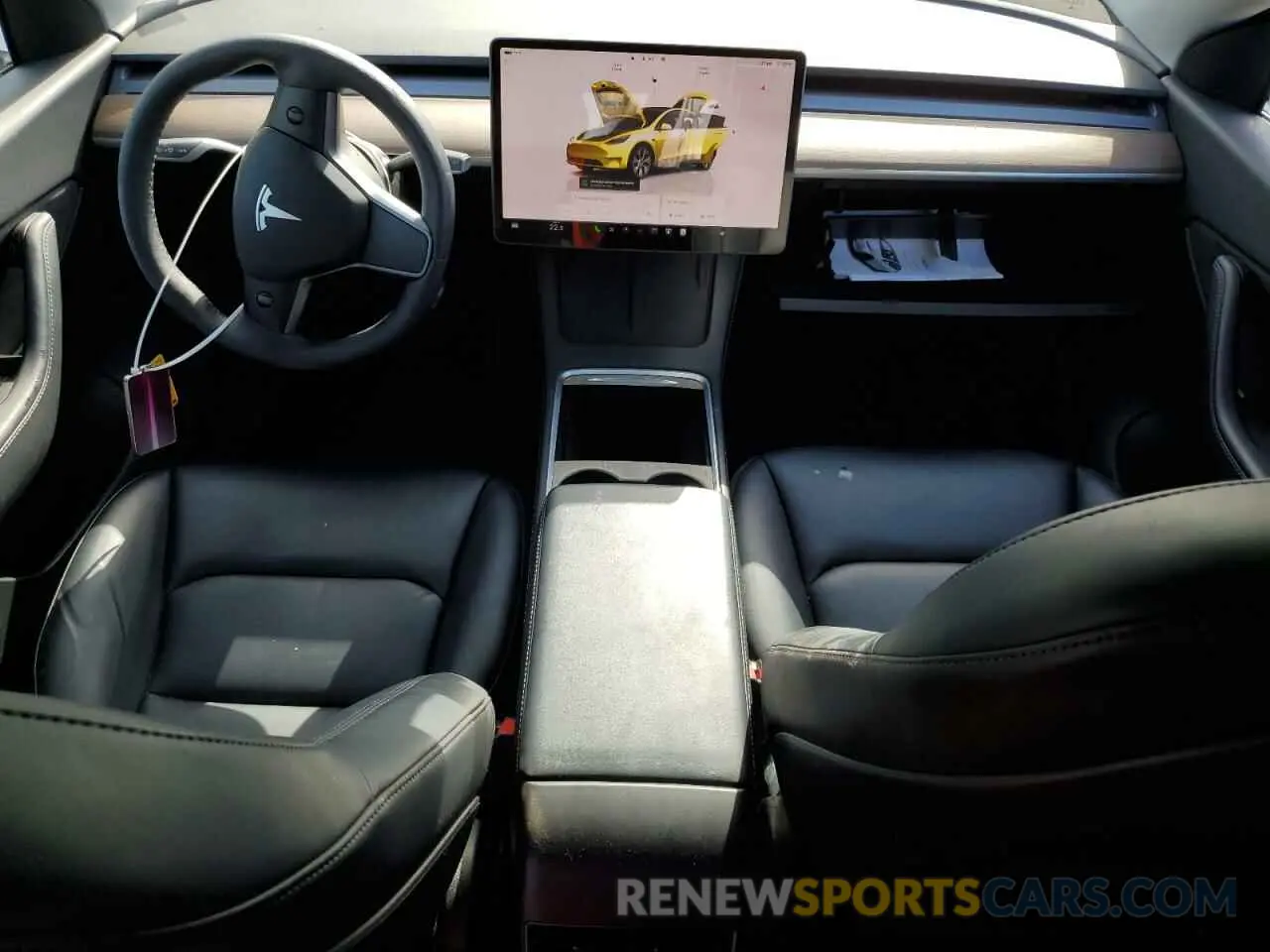 8 Photograph of a damaged car 7SAYGDEE6NF408976 TESLA MODEL Y 2022
