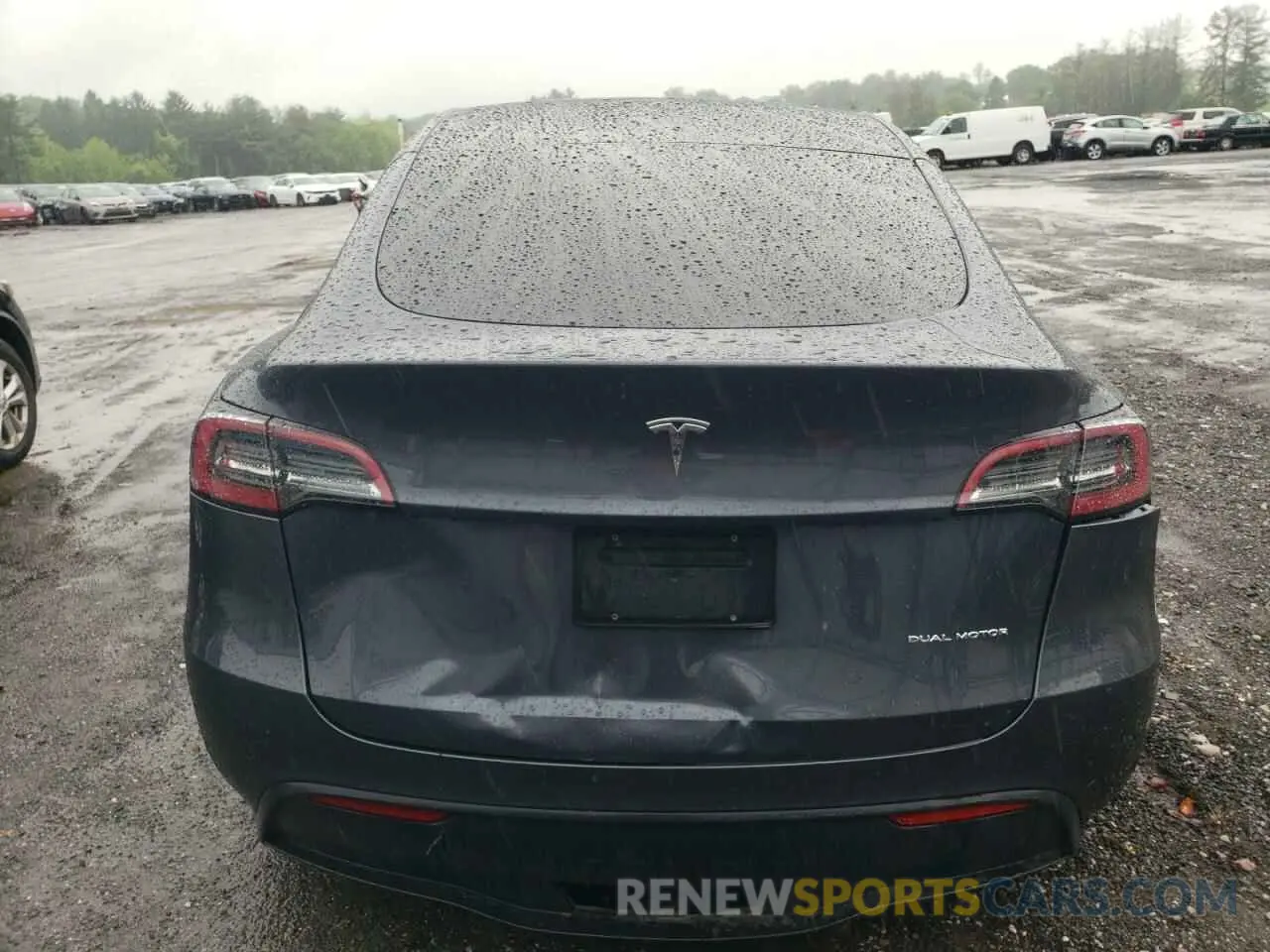 6 Photograph of a damaged car 7SAYGDEE6NF429407 TESLA MODEL Y 2022