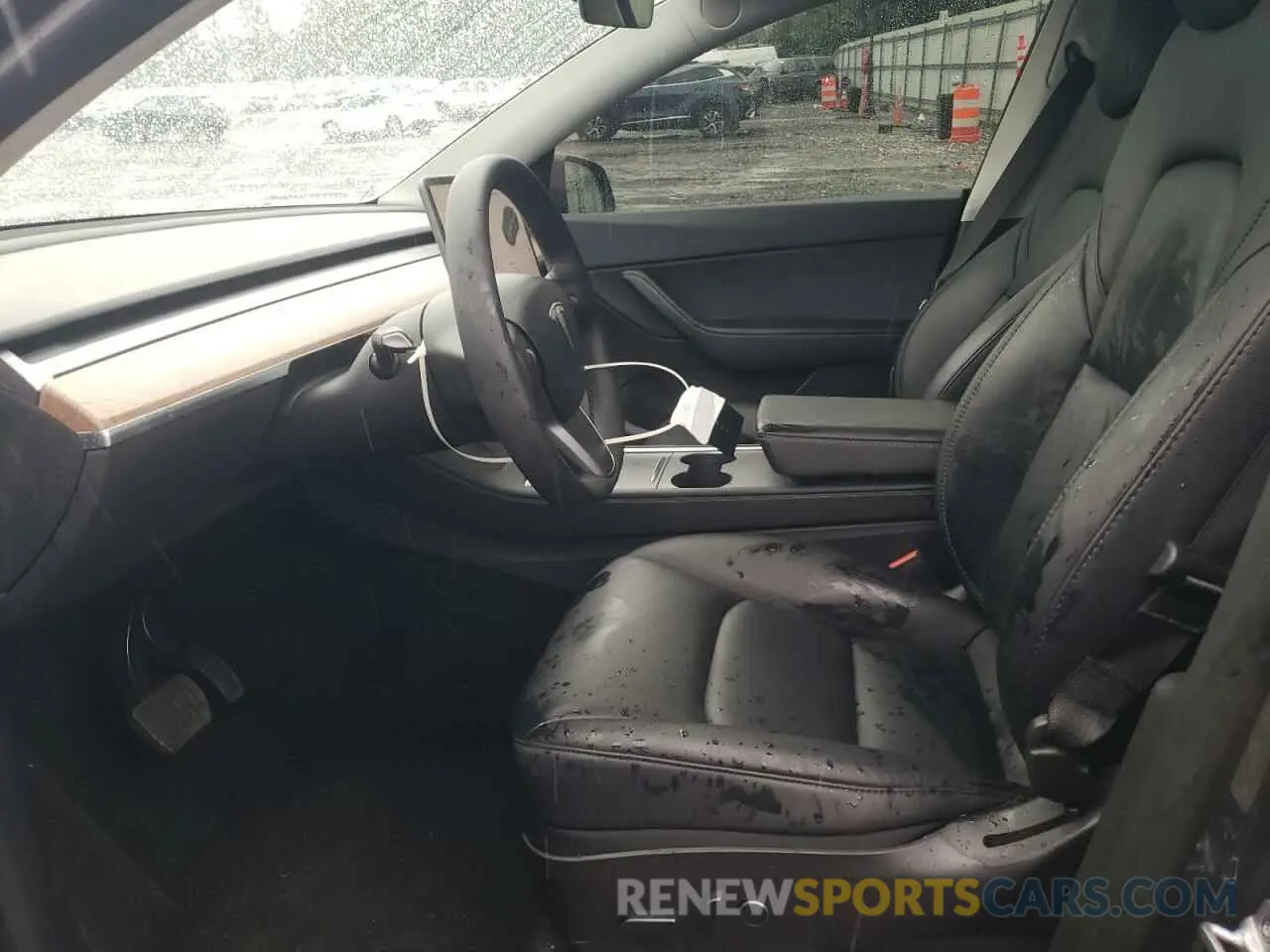 7 Photograph of a damaged car 7SAYGDEE6NF429407 TESLA MODEL Y 2022