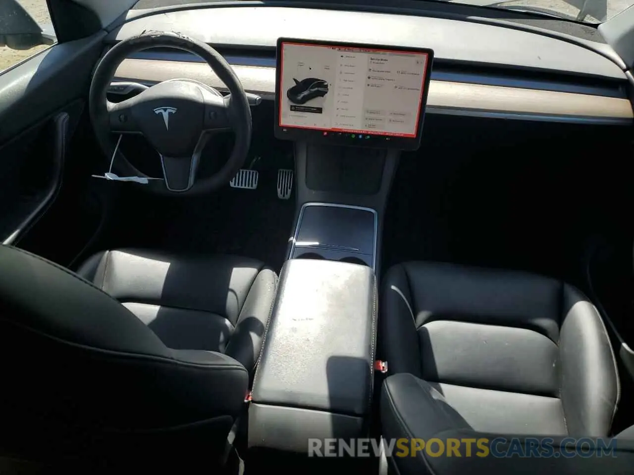 8 Photograph of a damaged car 7SAYGDEE6NF429701 TESLA MODEL Y 2022