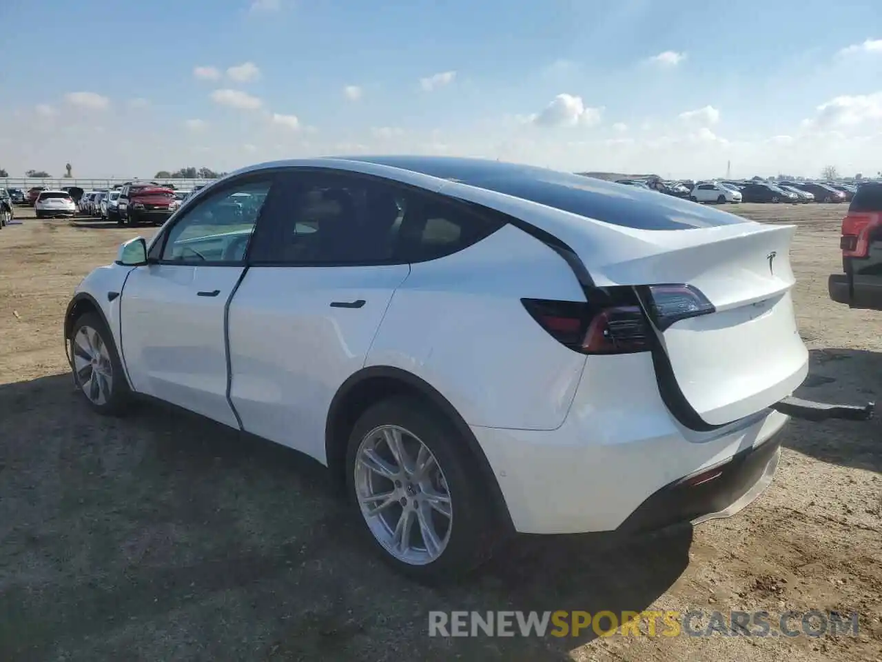 3 Photograph of a damaged car 7SAYGDEE6NF452881 TESLA MODEL Y 2022