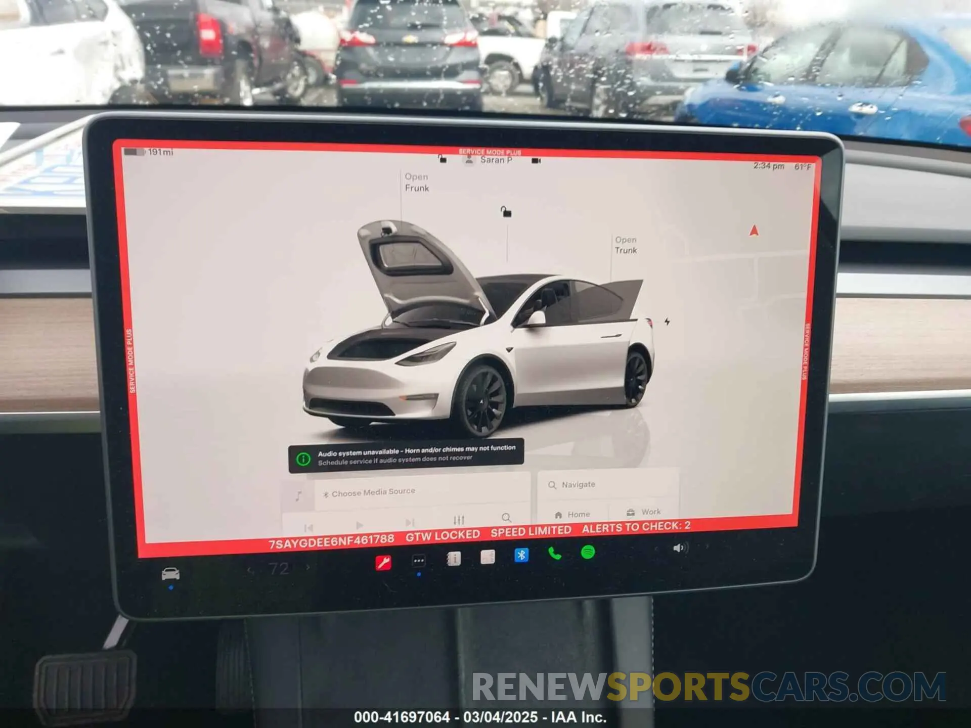 17 Photograph of a damaged car 7SAYGDEE6NF461788 TESLA MODEL Y 2022