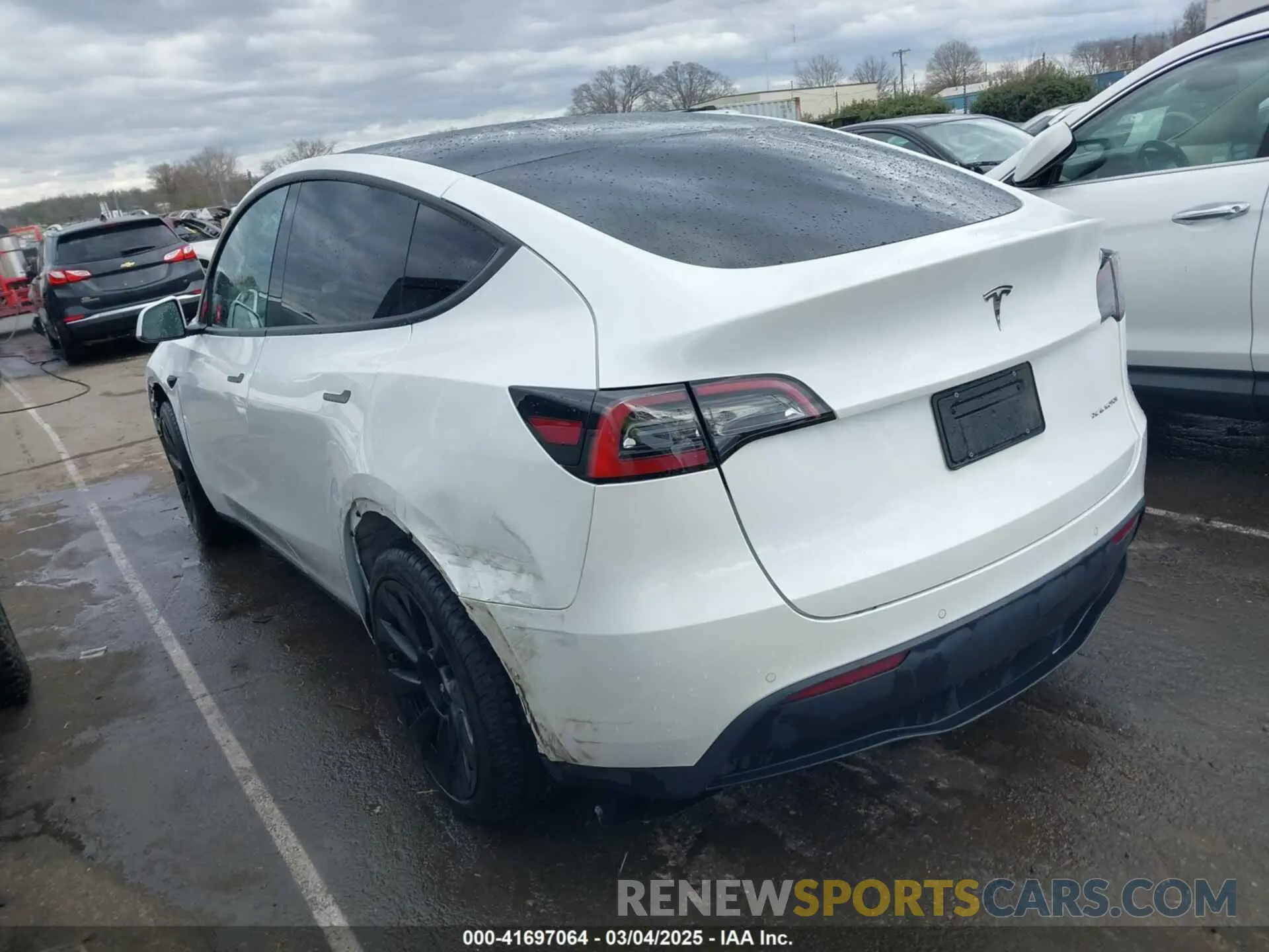 3 Photograph of a damaged car 7SAYGDEE6NF461788 TESLA MODEL Y 2022