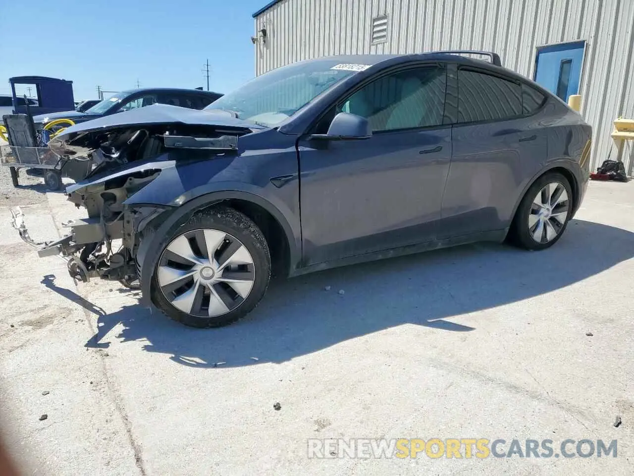 1 Photograph of a damaged car 7SAYGDEE6NF465873 TESLA MODEL Y 2022