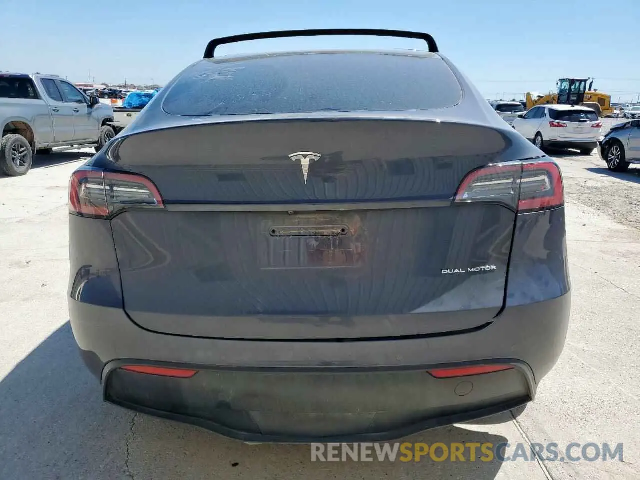 6 Photograph of a damaged car 7SAYGDEE6NF465873 TESLA MODEL Y 2022
