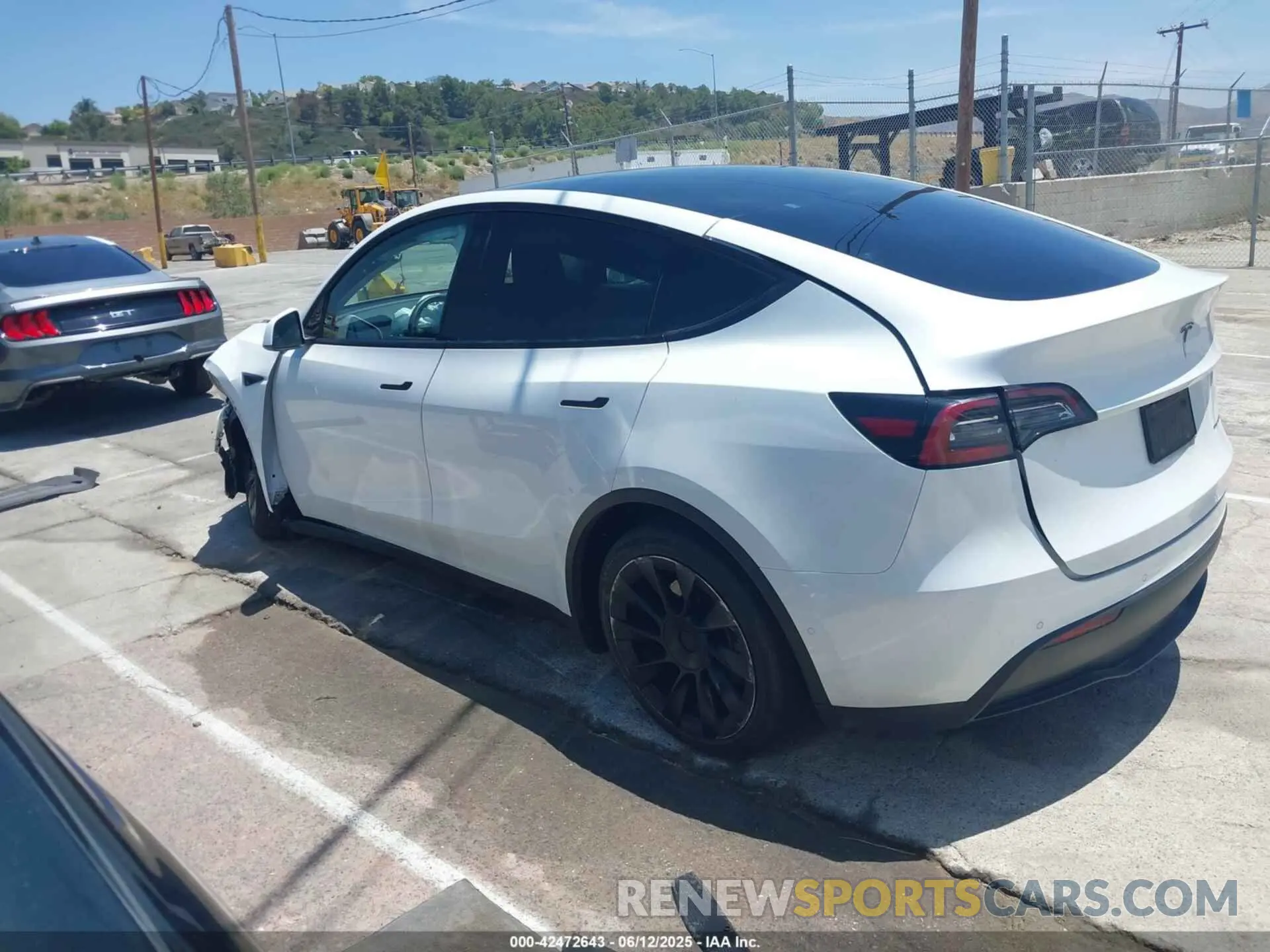 3 Photograph of a damaged car 7SAYGDEE6NF481300 TESLA MODEL Y 2022