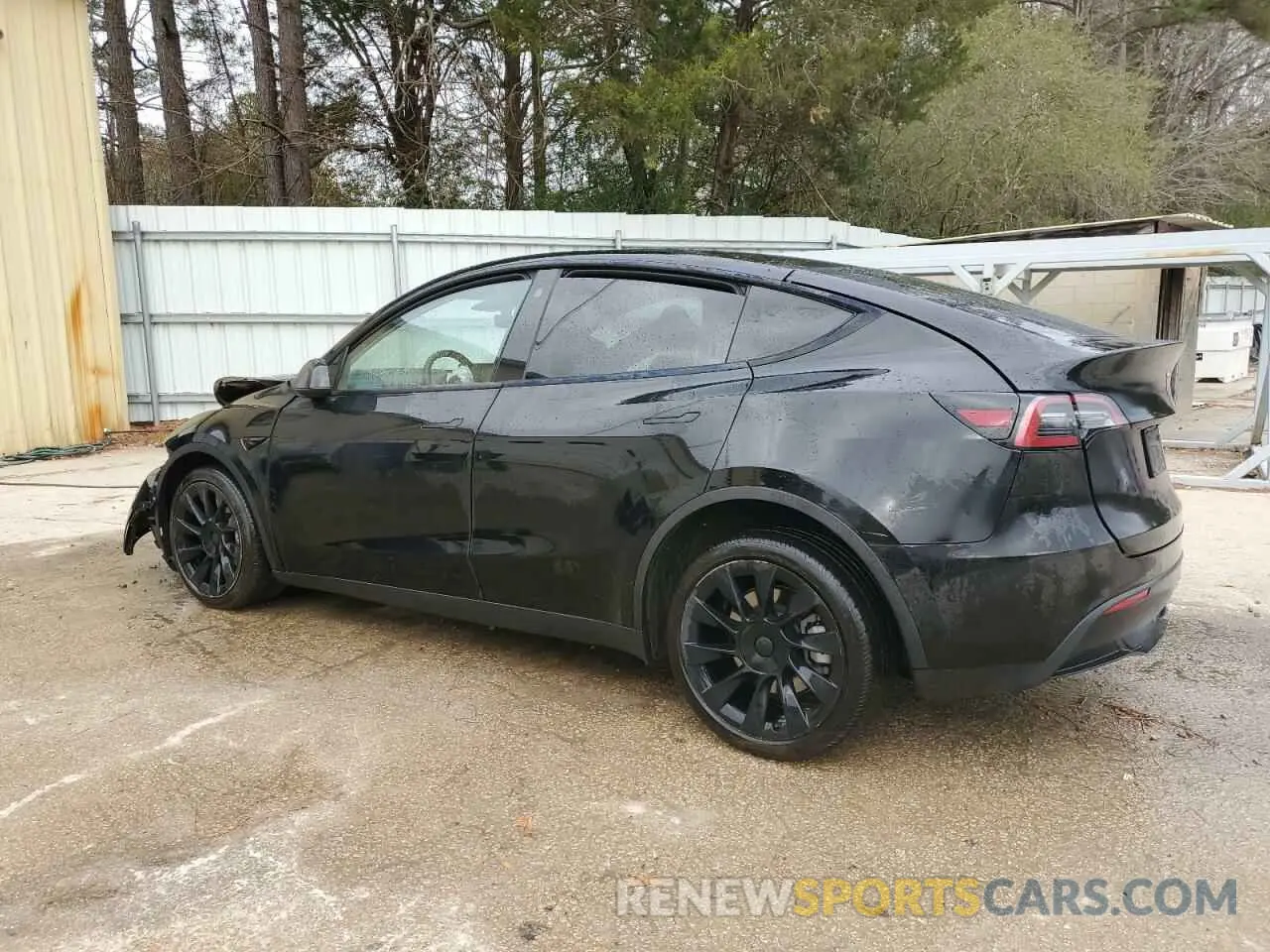 2 Photograph of a damaged car 7SAYGDEE6NF481328 TESLA MODEL Y 2022