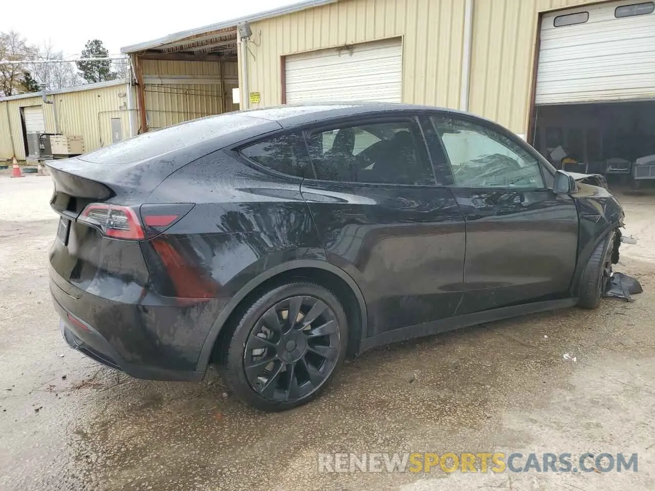3 Photograph of a damaged car 7SAYGDEE6NF481328 TESLA MODEL Y 2022
