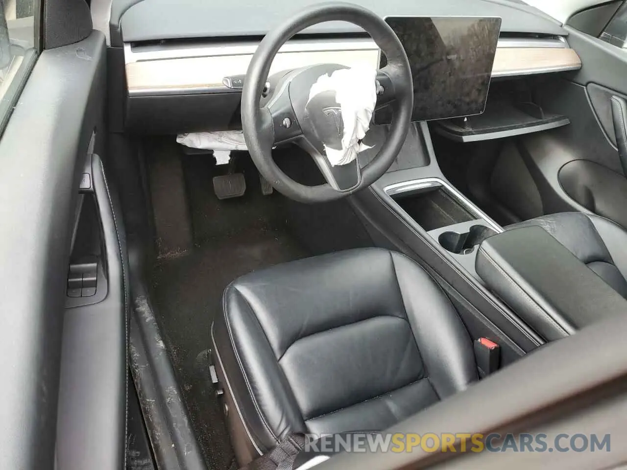8 Photograph of a damaged car 7SAYGDEE6NF481328 TESLA MODEL Y 2022