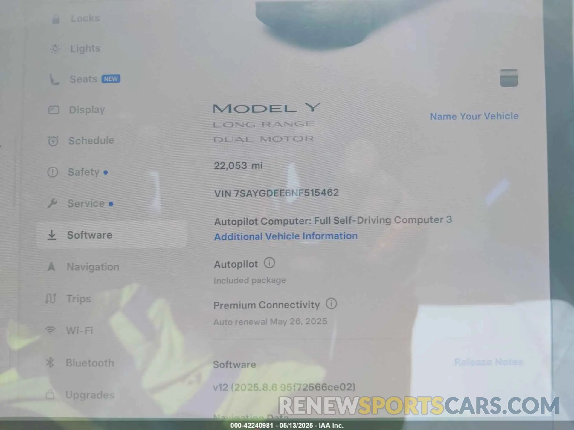 18 Photograph of a damaged car 7SAYGDEE6NF515462 TESLA MODEL Y 2022