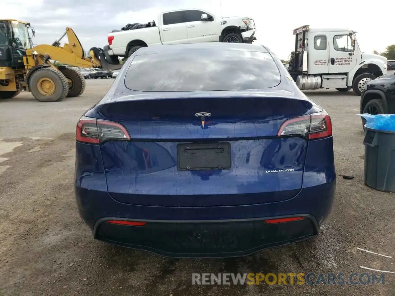 6 Photograph of a damaged car 7SAYGDEE6NF550034 TESLA MODEL Y 2022