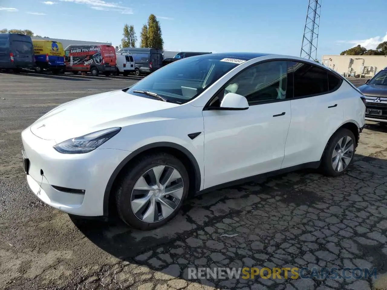 1 Photograph of a damaged car 7SAYGDEE6NF567500 TESLA MODEL Y 2022