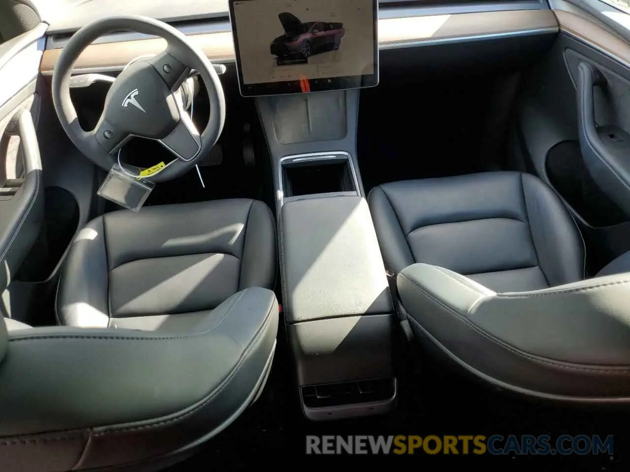 8 Photograph of a damaged car 7SAYGDEE6NF567500 TESLA MODEL Y 2022