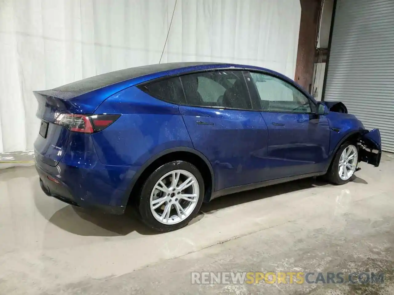 3 Photograph of a damaged car 7SAYGDEE7NA009684 TESLA MODEL Y 2022