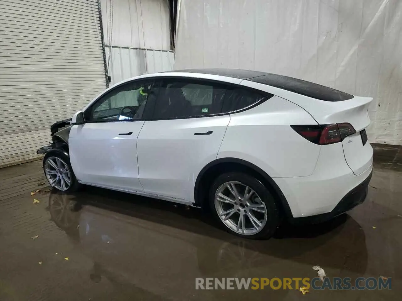 2 Photograph of a damaged car 7SAYGDEE7NA010026 TESLA MODEL Y 2022