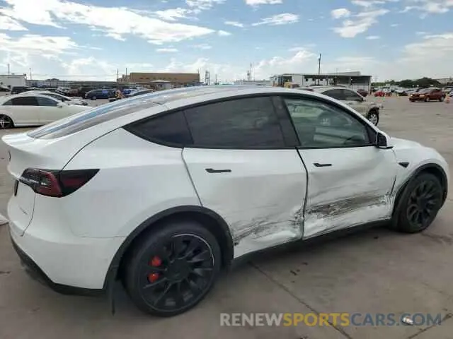 3 Photograph of a damaged car 7SAYGDEE7NA010463 TESLA MODEL Y 2022