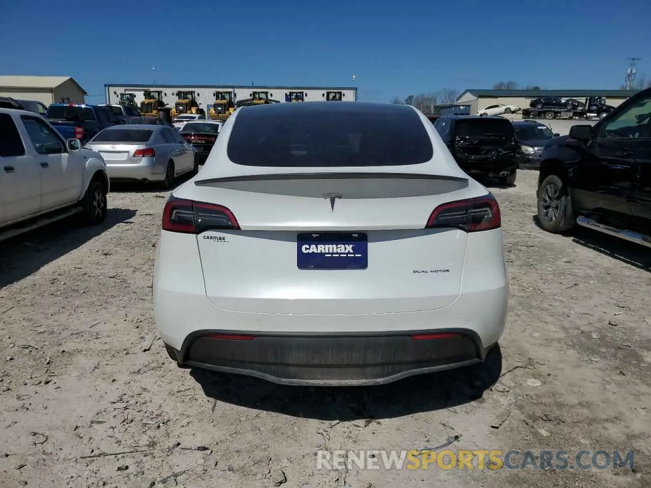 6 Photograph of a damaged car 7SAYGDEE7NA012634 TESLA MODEL Y 2022