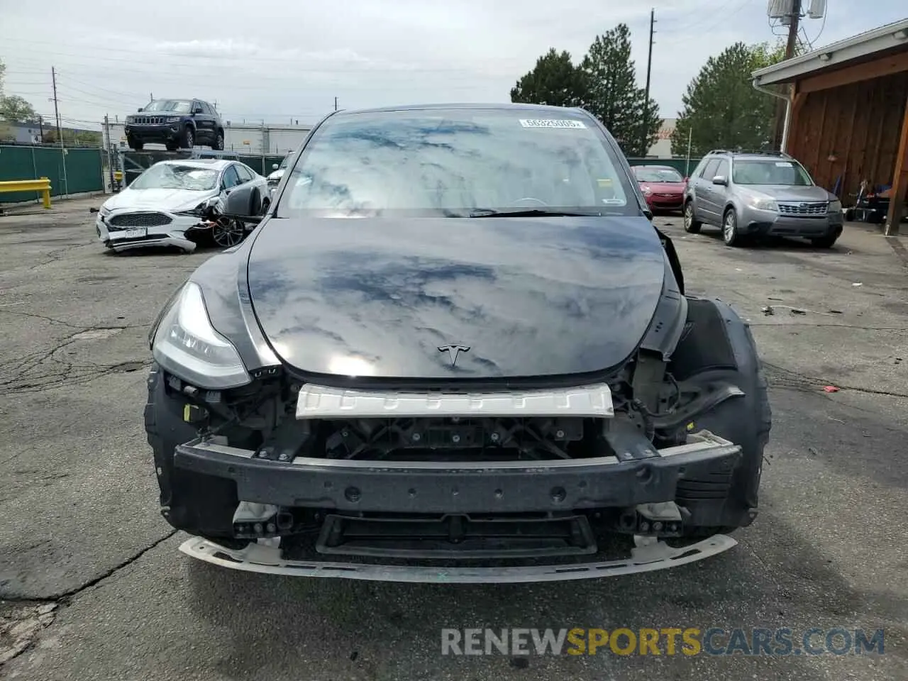 5 Photograph of a damaged car 7SAYGDEE7NA014402 TESLA MODEL Y 2022