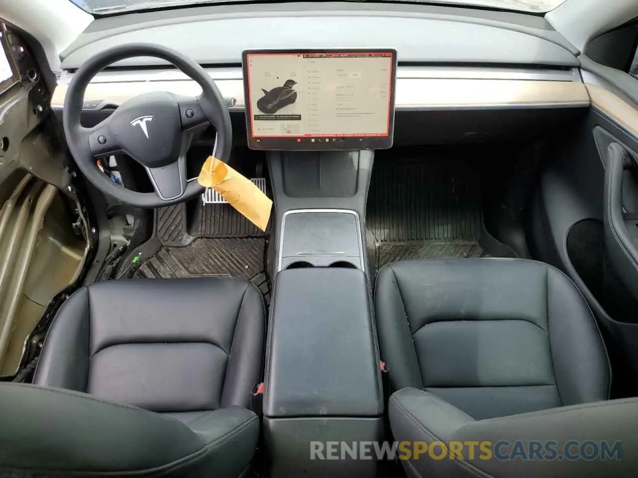 8 Photograph of a damaged car 7SAYGDEE7NA014402 TESLA MODEL Y 2022