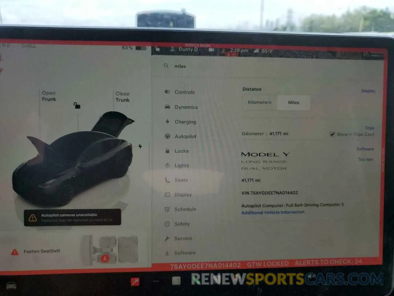 9 Photograph of a damaged car 7SAYGDEE7NA014402 TESLA MODEL Y 2022