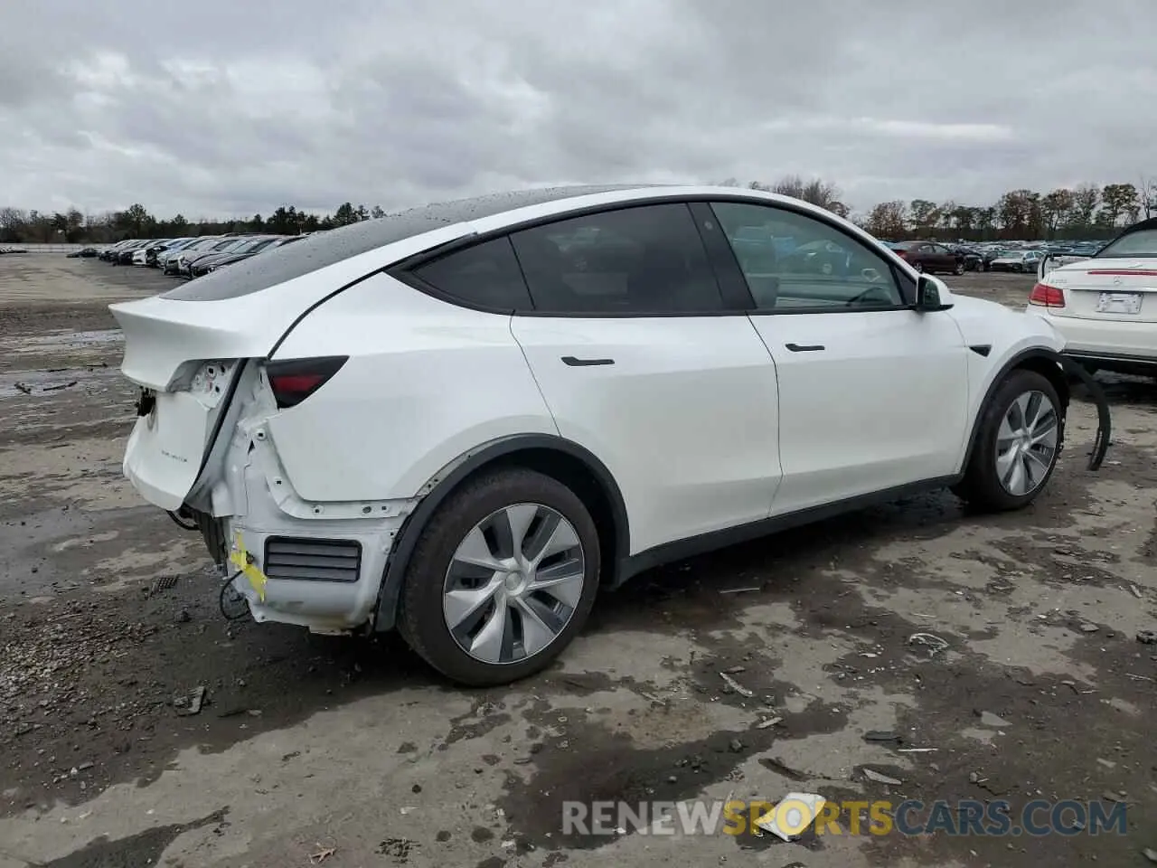 3 Photograph of a damaged car 7SAYGDEE7NA018739 TESLA MODEL Y 2022