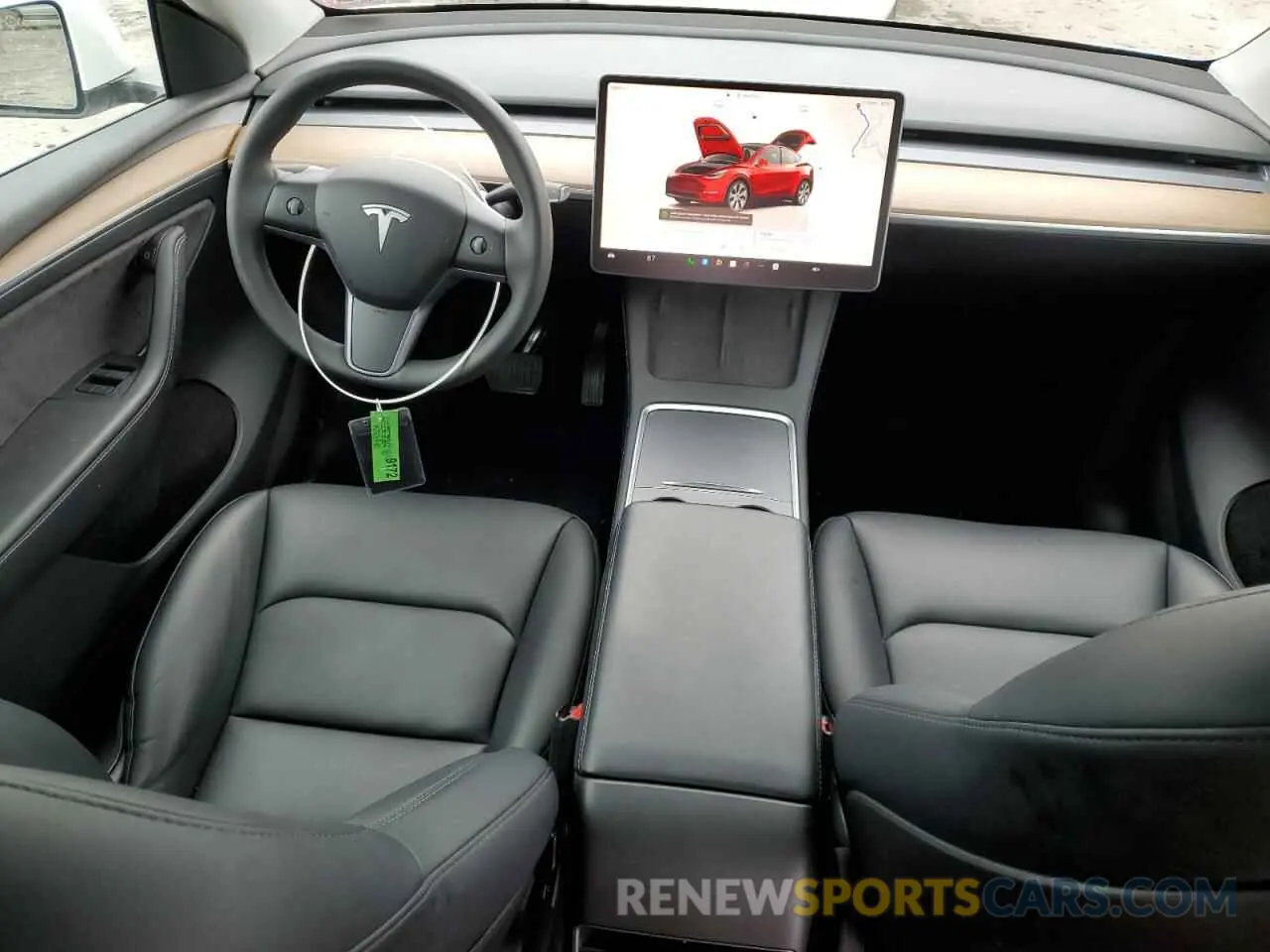 8 Photograph of a damaged car 7SAYGDEE7NA018739 TESLA MODEL Y 2022