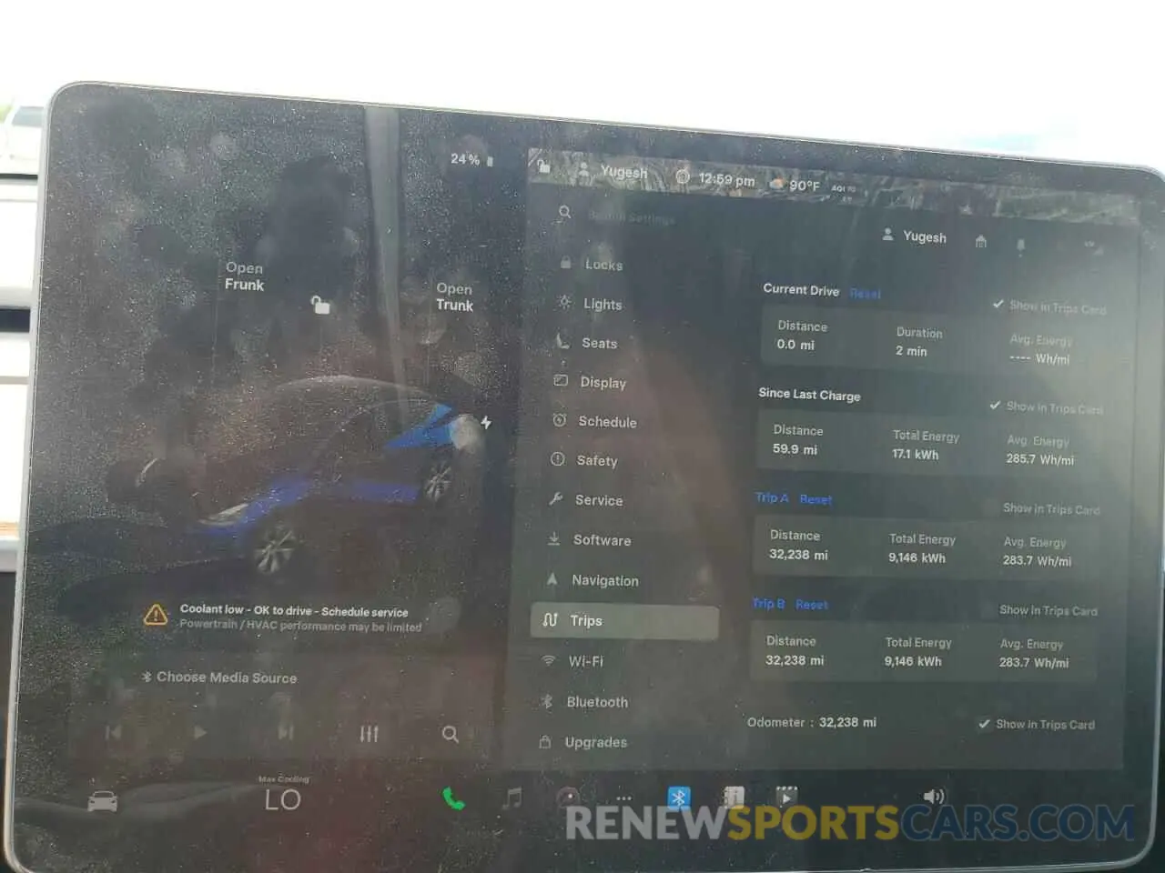 9 Photograph of a damaged car 7SAYGDEE7NF313228 TESLA MODEL Y 2022