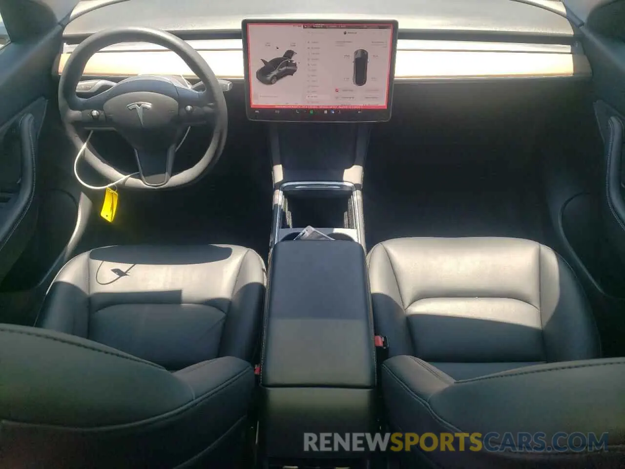 8 Photograph of a damaged car 7SAYGDEE7NF325573 TESLA MODEL Y 2022