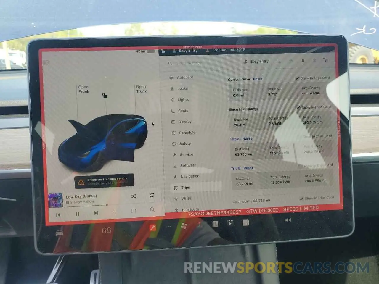 9 Photograph of a damaged car 7SAYGDEE7NF335827 TESLA MODEL Y 2022