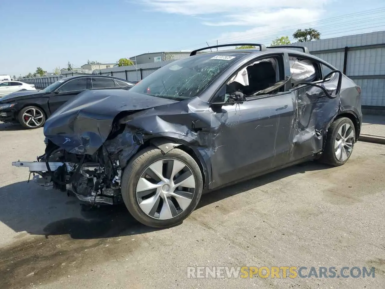 1 Photograph of a damaged car 7SAYGDEE7NF351669 TESLA MODEL Y 2022