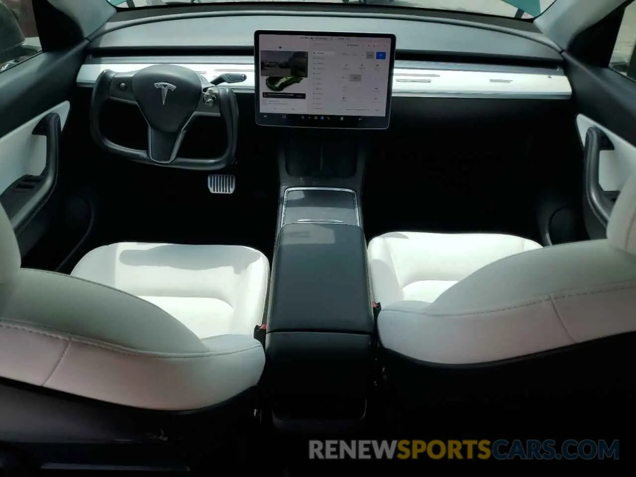 8 Photograph of a damaged car 7SAYGDEE7NF352000 TESLA MODEL Y 2022