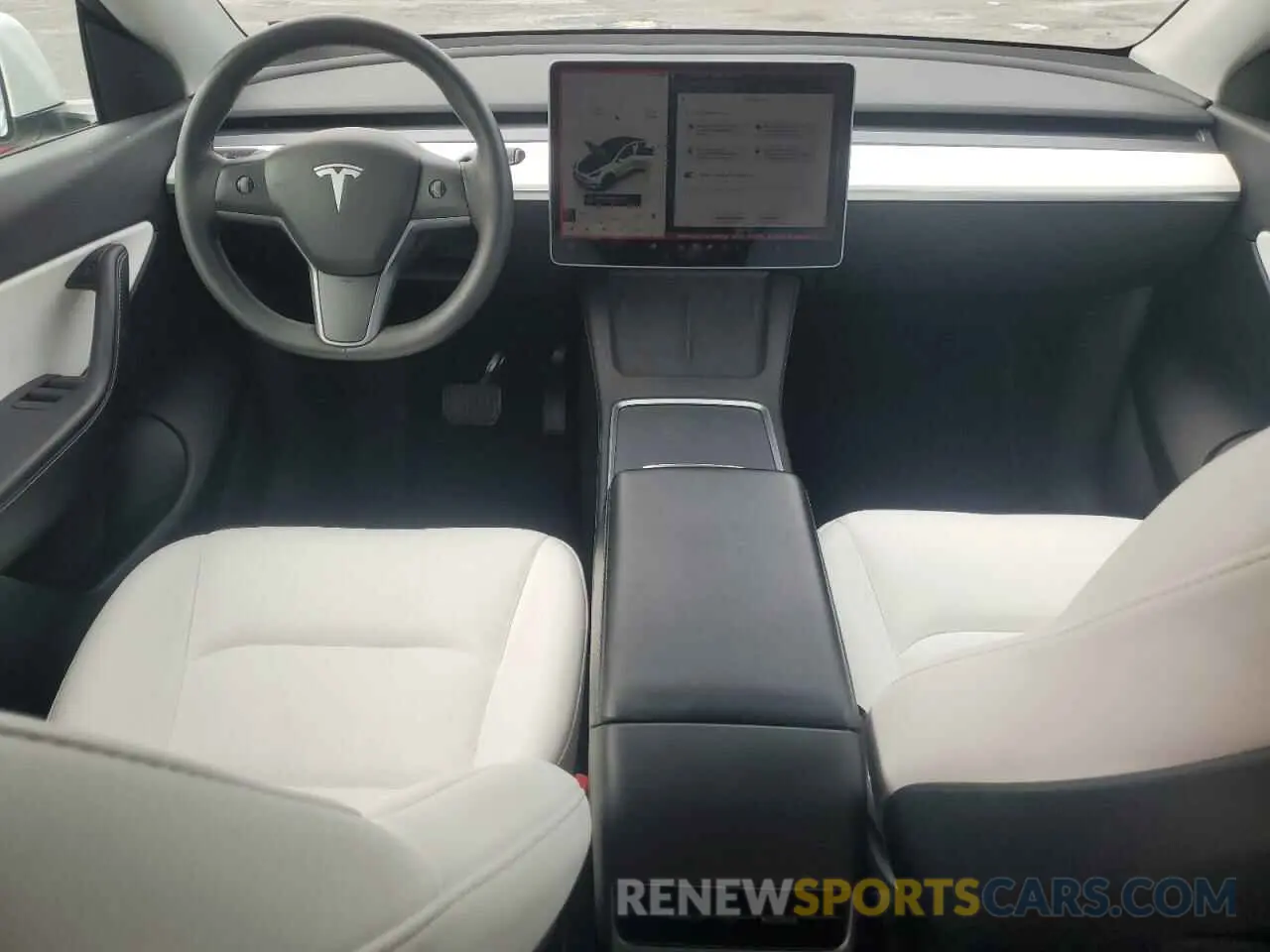 8 Photograph of a damaged car 7SAYGDEE7NF367824 TESLA MODEL Y 2022