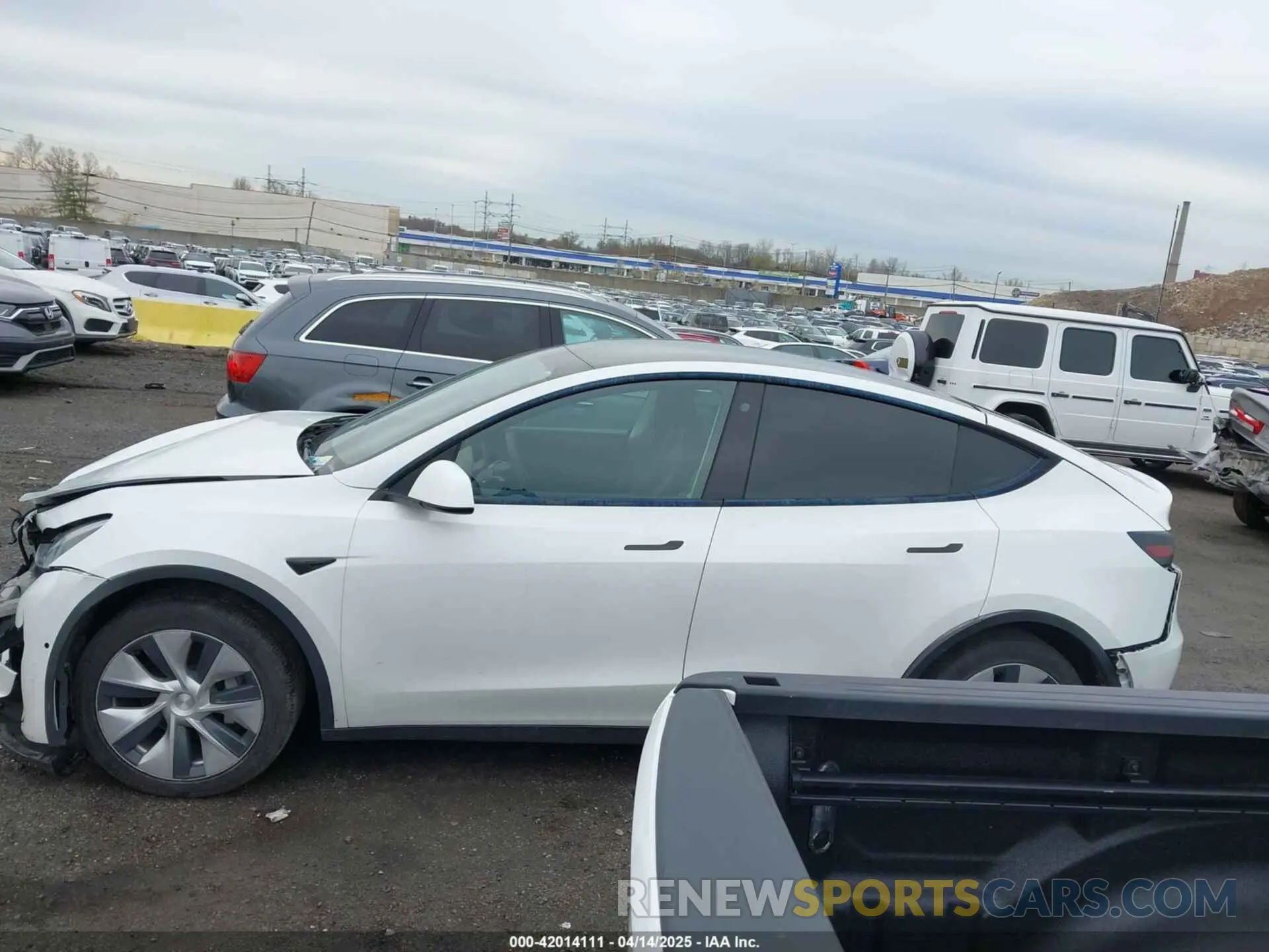 13 Photograph of a damaged car 7SAYGDEE7NF389788 TESLA MODEL Y 2022