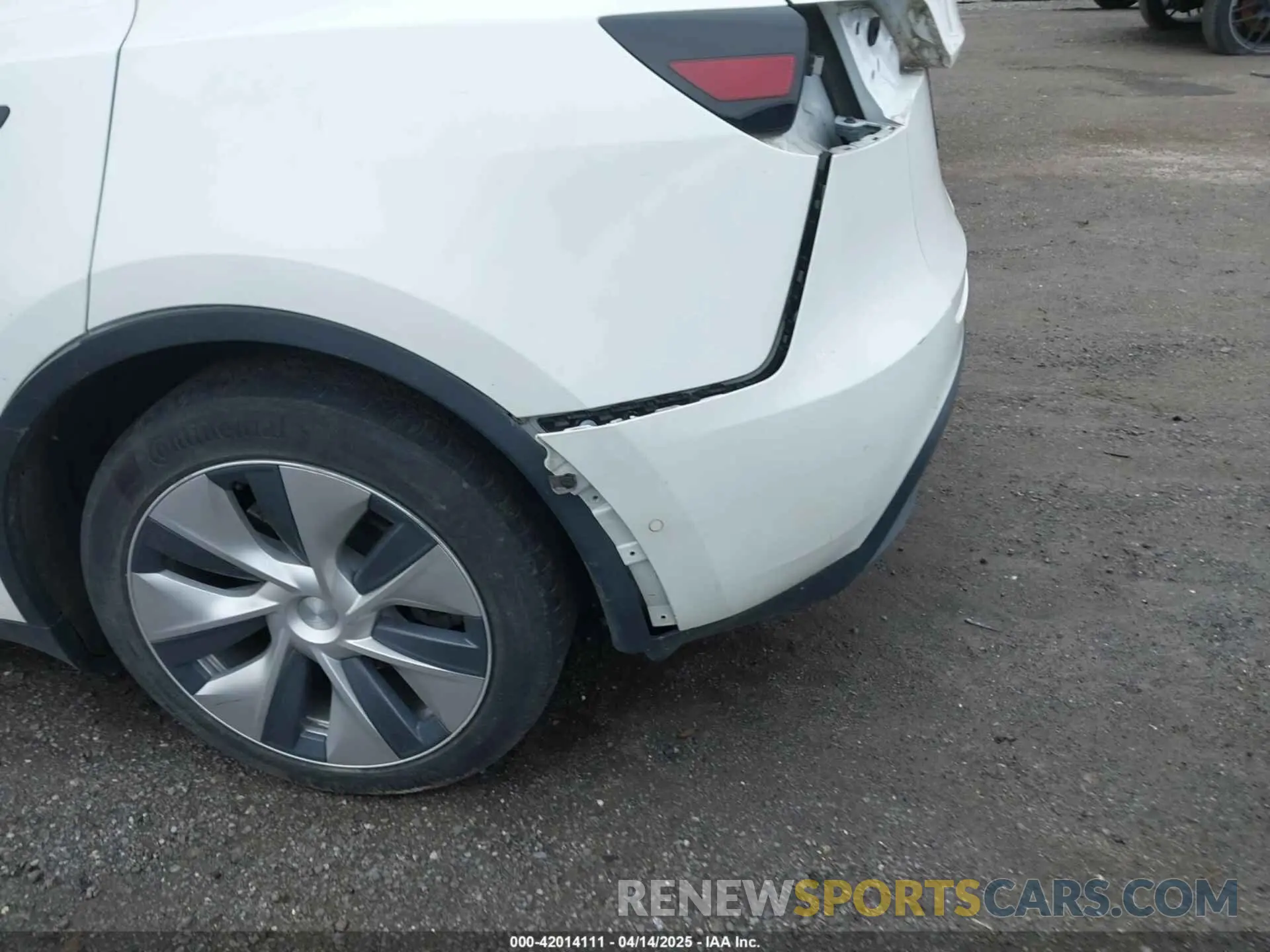21 Photograph of a damaged car 7SAYGDEE7NF389788 TESLA MODEL Y 2022