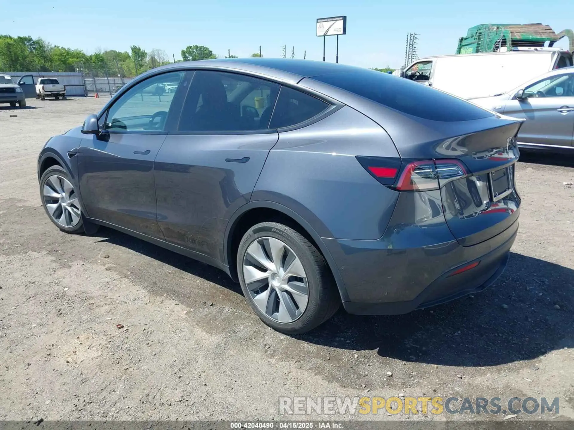 3 Photograph of a damaged car 7SAYGDEE7NF426404 TESLA MODEL Y 2022
