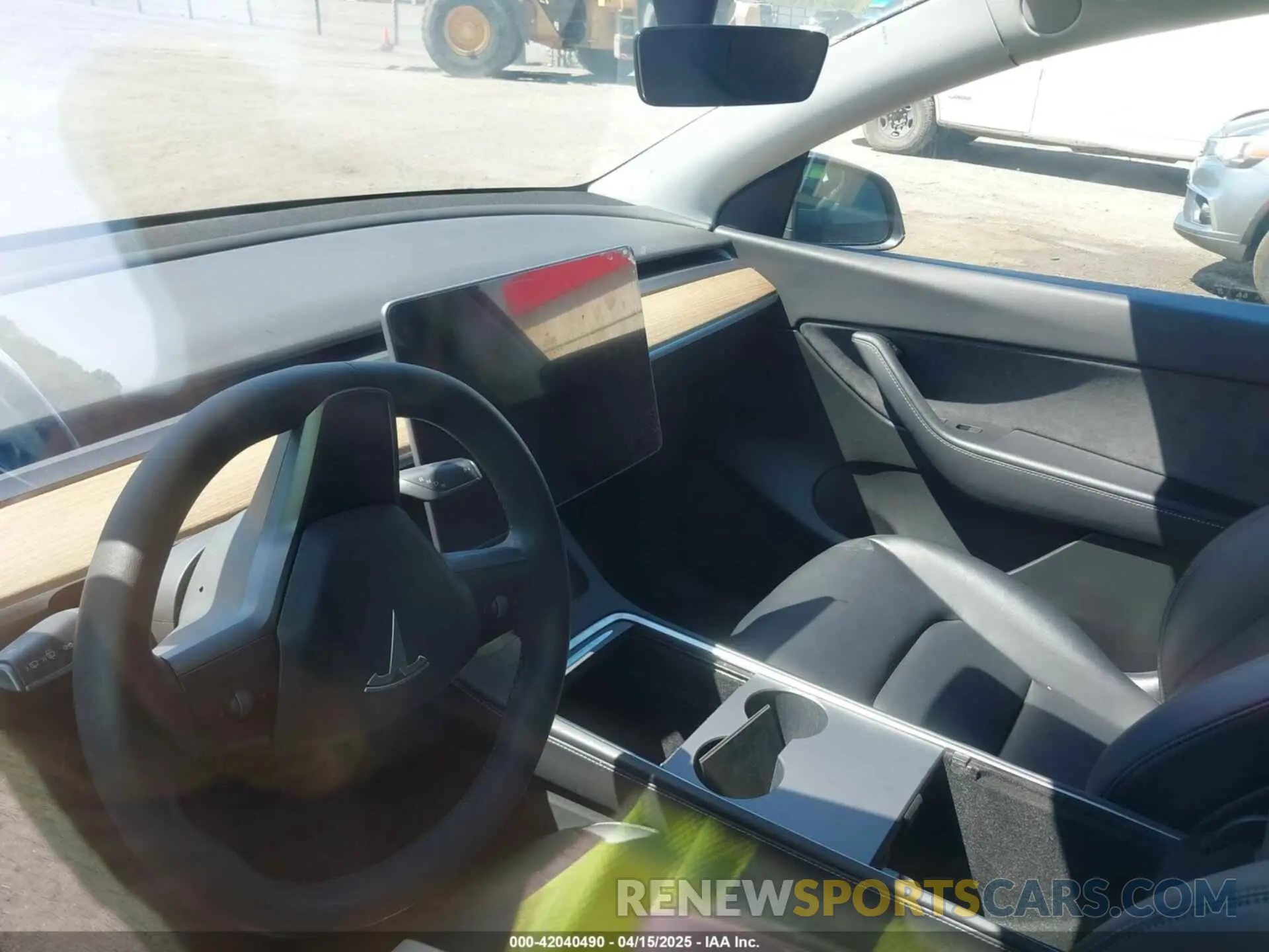 7 Photograph of a damaged car 7SAYGDEE7NF426404 TESLA MODEL Y 2022