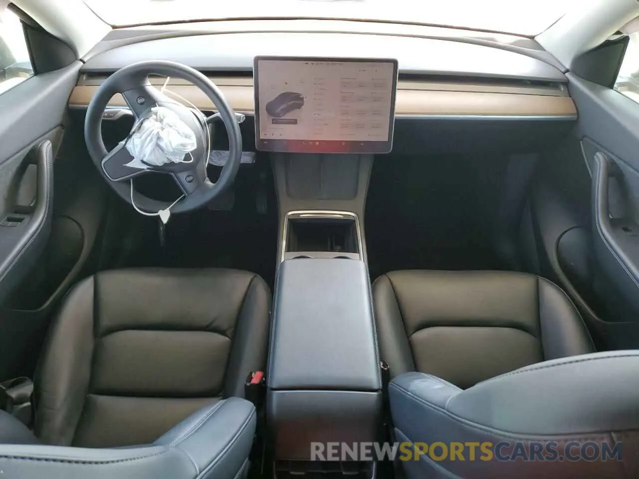 8 Photograph of a damaged car 7SAYGDEE7NF435328 TESLA MODEL Y 2022
