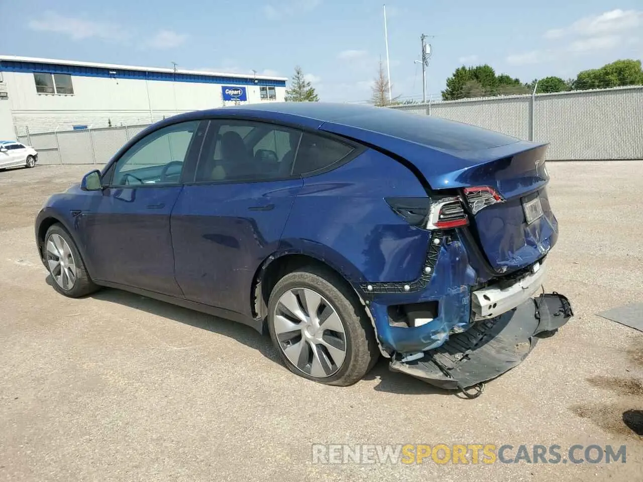 2 Photograph of a damaged car 7SAYGDEE7NF436897 TESLA MODEL Y 2022