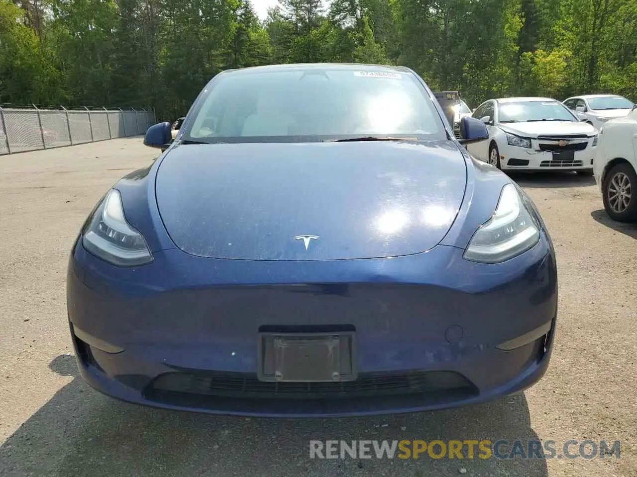 5 Photograph of a damaged car 7SAYGDEE7NF436897 TESLA MODEL Y 2022