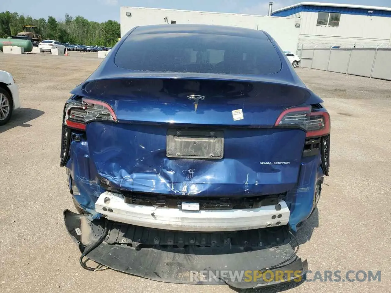 6 Photograph of a damaged car 7SAYGDEE7NF436897 TESLA MODEL Y 2022