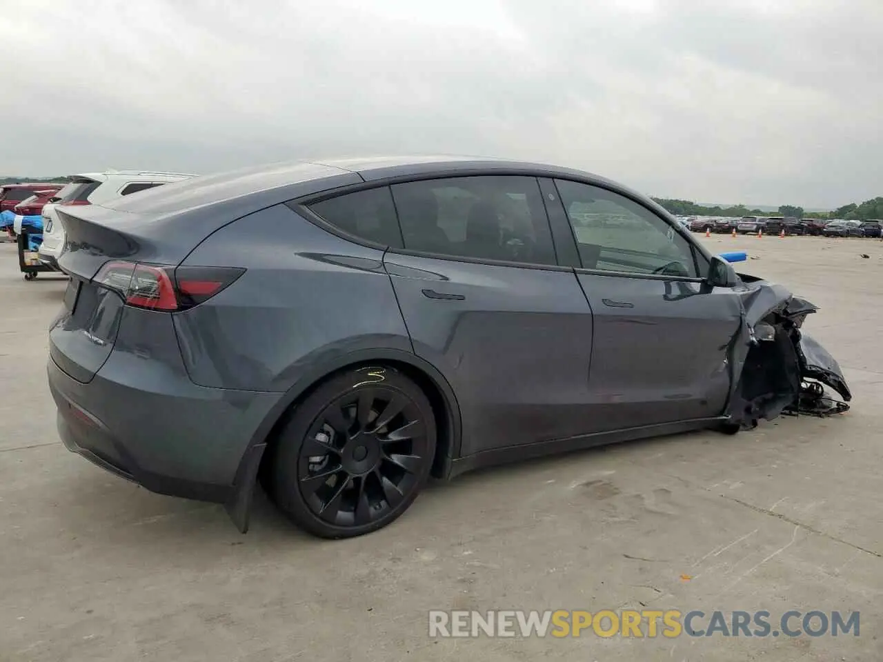 3 Photograph of a damaged car 7SAYGDEE7NF448824 TESLA MODEL Y 2022