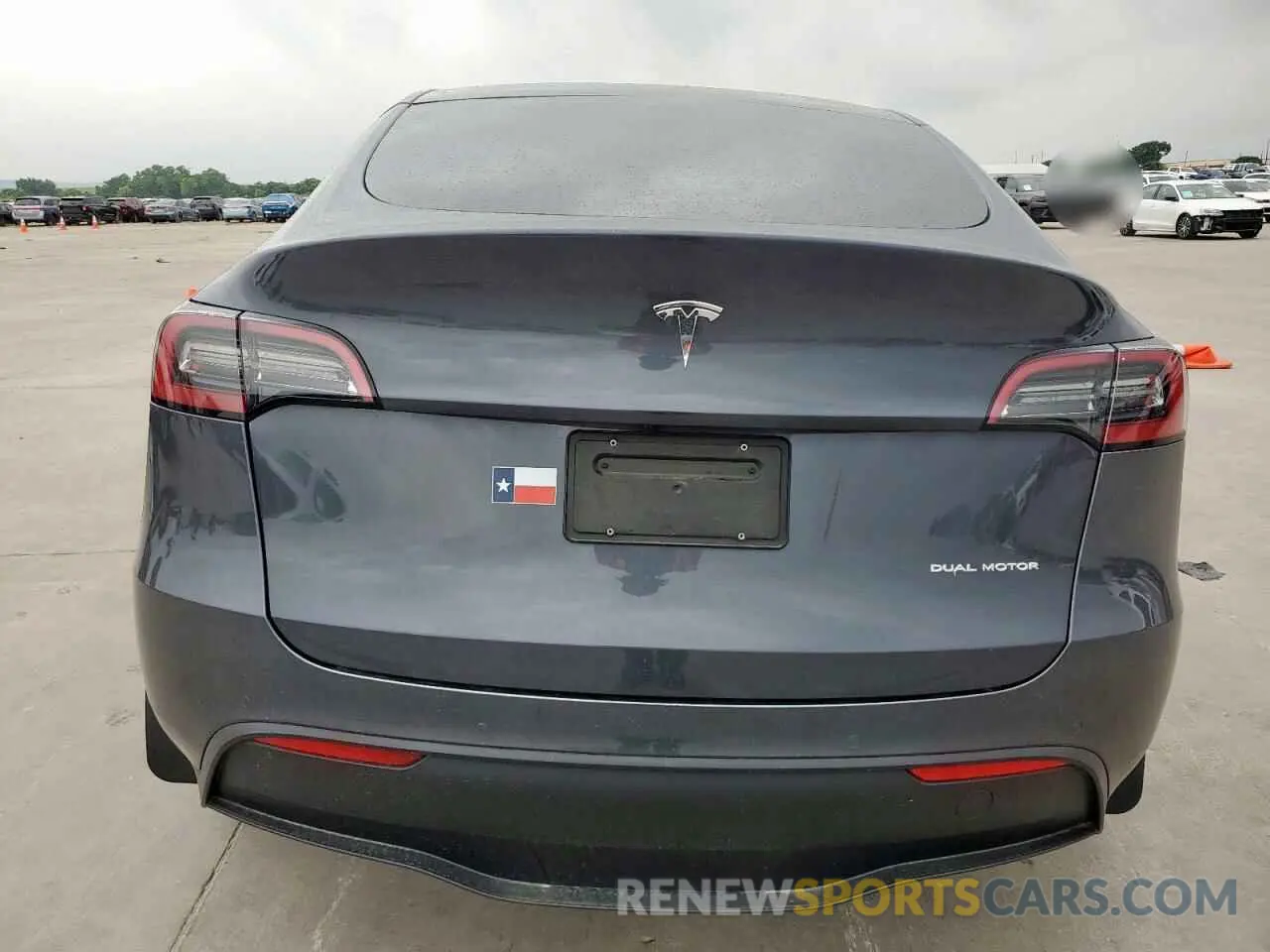 6 Photograph of a damaged car 7SAYGDEE7NF448824 TESLA MODEL Y 2022