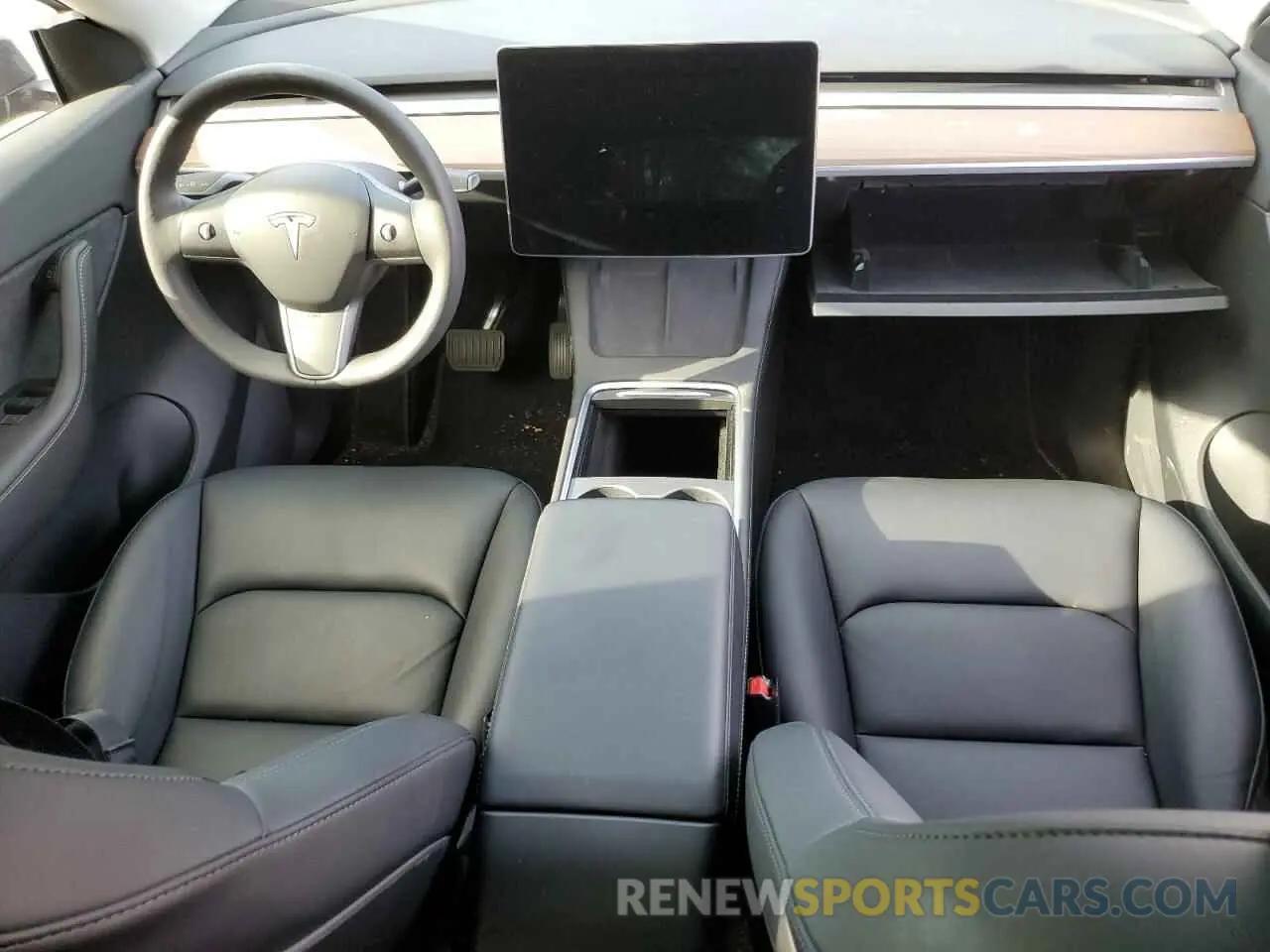 8 Photograph of a damaged car 7SAYGDEE7NF460553 TESLA MODEL Y 2022