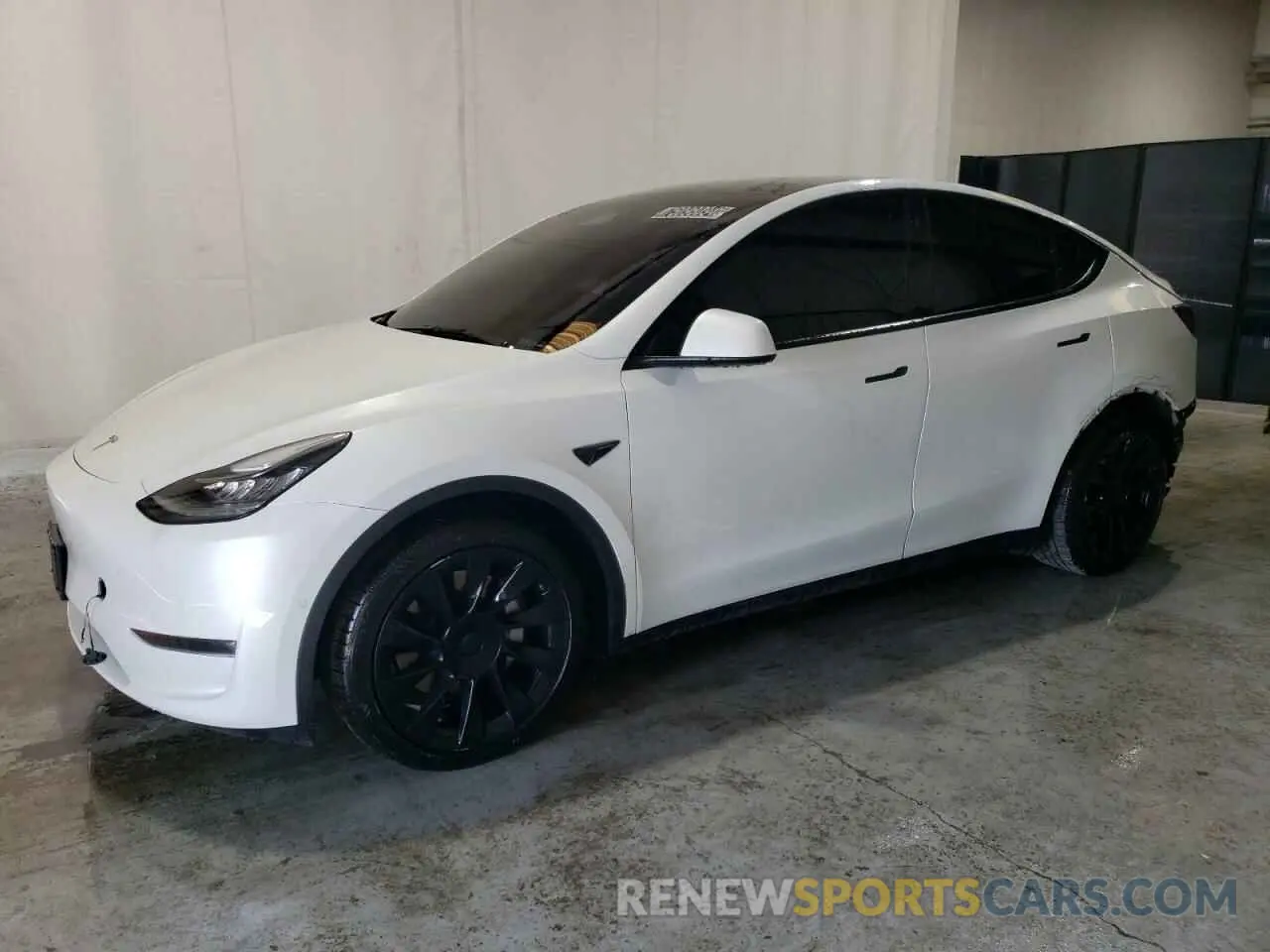 1 Photograph of a damaged car 7SAYGDEE7NF481516 TESLA MODEL Y 2022